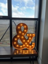 Rustic ampersand vintage for sale  CROYDON