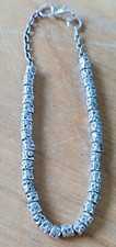 Bracciale catena metallo usato  Torino