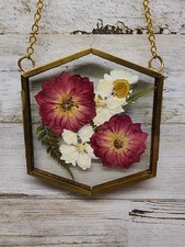 Vintage pressed flower for sale  Farmville