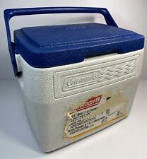Refrigerador pessoal Coleman Wave azul e branco #5272 1996 ondas 7,5 L *10-12 latas comprar usado  Enviando para Brazil