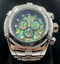 Invicta Bolt Zeus 51mm relógio masculino aço inoxidável 25440 mostrador Abalone cronógrafo, usado comprar usado  Enviando para Brazil