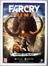 Pôster promocional Farcry Primal RARO PS4 XBOX ONE 42cm x 59cm, usado comprar usado  Enviando para Brazil