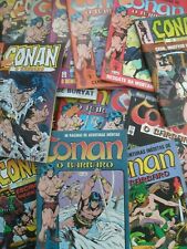 CONAN THE BARBARIAN #1- 25 SET RUN Brasil Variants GIBI BD Comics Editora Abril comprar usado  Enviando para Brazil