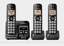 Usado, Telefone sem fio Panasonic KX-TG273SK 3 aparelhos Bluetooth (certificado recondicionado) comprar usado  Enviando para Brazil