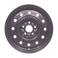 Roda de aço preta pintada usada 15 x 6 F4DZ1007F, usado comprar usado  Enviando para Brazil