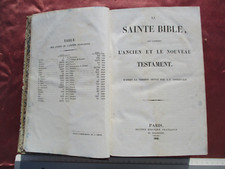 1845 sainte bible d'occasion  La Tremblade