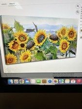 Ardent sunflower wall for sale  Dansville