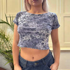Unbranded cropped mesh for sale  GRAYS