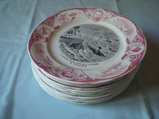 Ensemble assiettes parlantes d'occasion  Arthez-de-Béarn