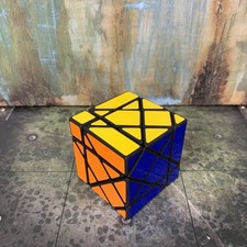 Cubo hexagonal torcido rompecabezas impreso en 3D profesionalmente y construido por Greg Pfennig segunda mano  Embacar hacia Mexico