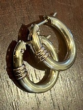 9ct gold hoop for sale  MILTON KEYNES