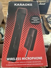 Karaoke wireless microphone for sale  WIRRAL