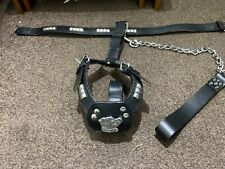 Leather dog harness for sale  TIPTON