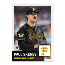 2024 Topps Living Set Paul Skenes #768 RC Pittsburgh Pirates na sprzedaż  Wysyłka do Poland