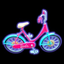Bicicleta Barbie rosa com para-lamas azul-petróleo comprar usado  Enviando para Brazil
