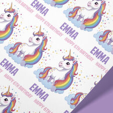 Rainbow unicorn personalised for sale  NEWRY