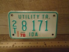 Idaho utility trailer for sale  Buhl