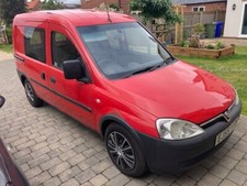 Vauxhall combo crew for sale  UK