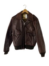 Schott leather jacket d'occasion  Expédié en Belgium