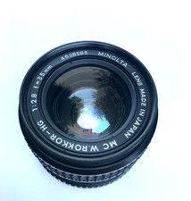 Objectif minolta rokkor d'occasion  Égreville