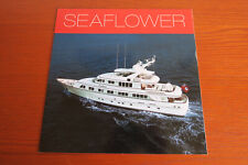 Lancha Feadship Seaflower 40m/131ft Van Lent superiate megaiate brochura, usado comprar usado  Enviando para Brazil