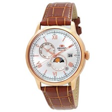 Relógio masculino Orient Bambino automático mostrador branco RA-AK0801S, usado comprar usado  Enviando para Brazil