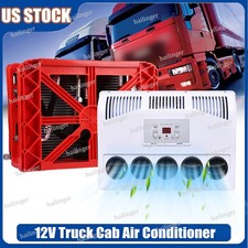 Ar condicionado 12V Split 12000 BTU AC kit adequado para cabine semi caminhão ônibus caravana trailer comprar usado  Enviando para Brazil