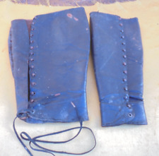 Guétres officier cuir d'occasion  Targon
