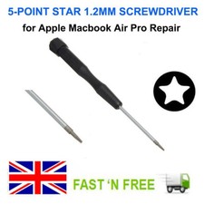 FERRAMENTA DE REPARO DE CHAVE DE FENDA PENTALOBE 5 PONTOS 1,2 MM PARA APPLE MACBOOK AIR PRO - REINO UNIDO, usado comprar usado  Enviando para Brazil