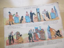 Planche imagerie quantin d'occasion  Einville-au-Jard