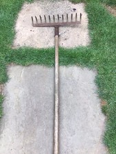 Vintage garden rake for sale  SHEFFIELD