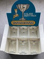 Babycham glasses unused for sale  LYTHAM ST. ANNES