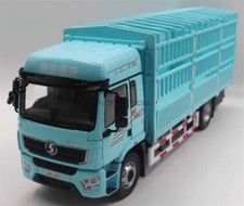 Usado, para SHACMAN para caminhão contêiner tipo cerca Delong L5000 azul celeste modelo 1:24 comprar usado  Enviando para Brazil
