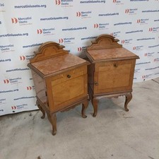 Coppia comodini antichi usato  Cambiago