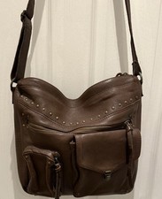 Real leather shoulder for sale  CAMBORNE