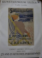 Ausstellungsplakat cheret laut gebraucht kaufen  Gengenbach