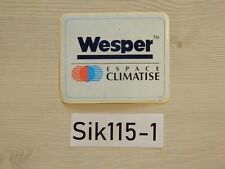 Sticker autocollant wesper d'occasion  Vieux-Condé