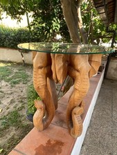 Tavolino scultura etnico usato  Giugliano in Campania