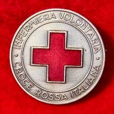 Distintivo croce rossa usato  Siena