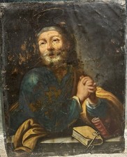 Tableau religieux ancien d'occasion  Paris IX