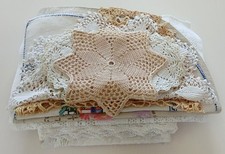 Linen fabric doilies for sale  FERNDOWN