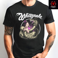 Usado, Camiseta Whitesnake Alternative Indie Rock unissex algodão pesado P-3XL 🤘 comprar usado  Enviando para Brazil