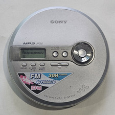Sony D-NF340 MP3 FM CD Walkman Disco Portátil Para Peças Ou Reparo comprar usado  Enviando para Brazil