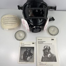 Filtro de ar respirador facial completo reutilizável 3M 7800S com protetor facial soldador 7885T comprar usado  Enviando para Brazil