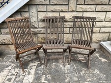Lot chaises pliantes d'occasion  Nanterre