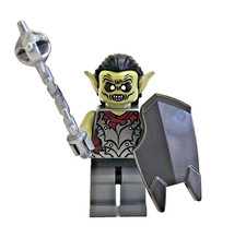 Lego Moria Orc Senhor dos Anéis LoTR Minifigura com Siler Mace & Uruk-Hai Shield, usado comprar usado  Enviando para Brazil