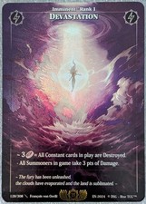 Devastation foil set d'occasion  Génissieux