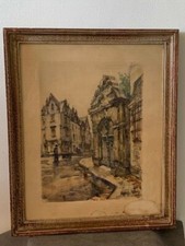 Aquarelle encadrée henri d'occasion  Carqueiranne