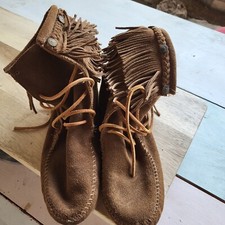 Minnetonka boots fransen gebraucht kaufen  Waldsolms