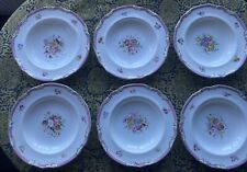 Set antique handpainted for sale  SAXMUNDHAM